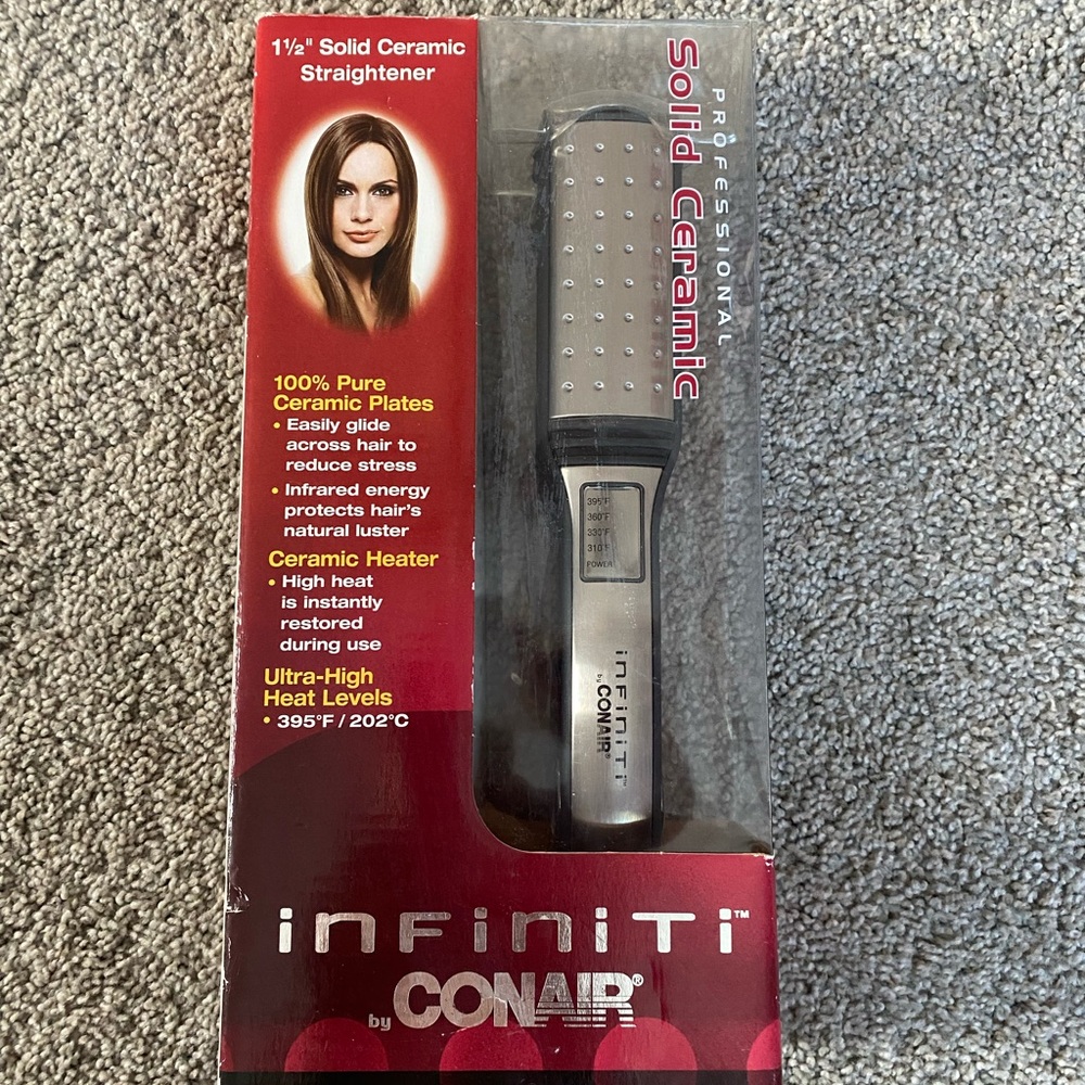 Conair Infiniti Professional Hair Straightener -  never taken out of package